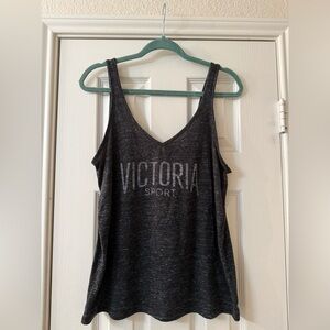 Victoria Sport Charcoal Tank Top for Women